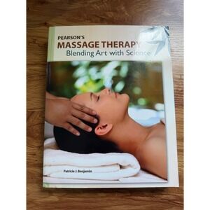 Pearson Massage Therapy Blending Art with Science Patricia Benjamin Textbook DVD